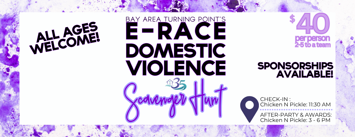 2026 E-Race Domestic Violence Scavenger Hunt